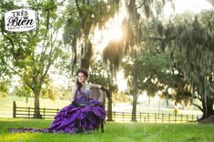 Purple Wedding Dress 5 small