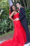 Red Wedding Dress 1 small