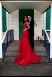 Red Wedding Dress 2 small