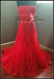 Red Wedding Dress 5 small