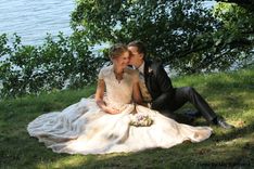 Champagne Wedding Dress 6 small