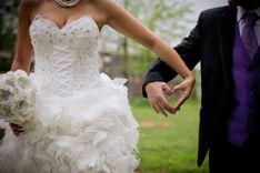 Custom Made Wedding Dress 3 small