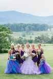 Lavender Lilac Wedding Dress 5 small