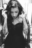 Black Gothic Wedding Dress 4 small