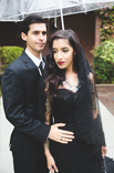 Black Gothic Wedding Dress 5 small