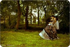 Sensational Gothic Wedding Dress In Black And White 3 small