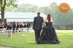 Black Wedding Dress 2 small