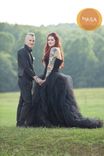 Black Wedding Dress 3 small