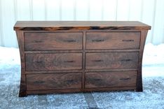 Walnut Dresser With Curved Sides 2 small