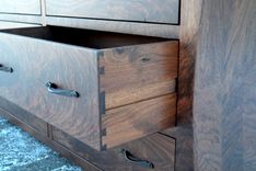 Walnut Dresser With Curved Sides 4 small