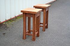 Live Edge Elm And Walnut Side Tables With Curved Legs 4 small