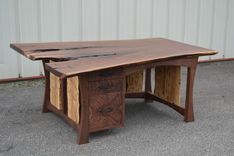 Live Edge Walnut Executive Desk 1 small