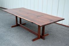 Live Edge Walnut Nakashima Style Table 1 small