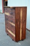 Live Edge Walnut Bookmatched Dresser 6 small