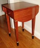 Bubinga Pembroke Drop Leaf Table 3 small