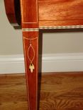 Bubinga Pembroke Drop Leaf Table 2 small