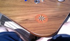 Teak Yacht Table 2 small