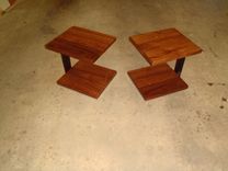 Walnut End Tables 3 small