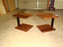 Walnut End Tables 4 small