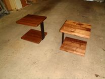 Walnut End Tables 5 small