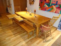 Dining Table With Benches 3 small
