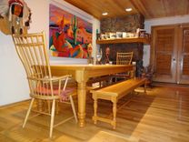 Dining Table With Benches 5 small
