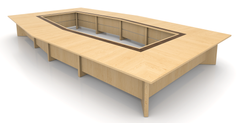 Custom Conference Table - Inlay - Veneer 3 small