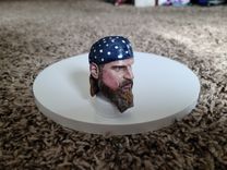 Action Figure Head Sculpture 1 small