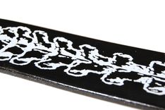 Vertebrae Leather Belt 6 small