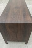 Walnut Credenza With Patinated Brass Doors 5 small