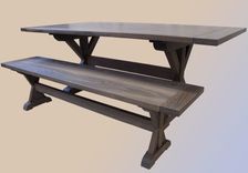 Modern Picnic Style Table And Bench 1 small