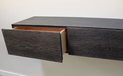 Floating Ebonized Entry Cabinet 3 small