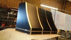 The "Bowen" Custom Range Hood, Blower Sold Separately // (Min. Shipping $450+) 2 small