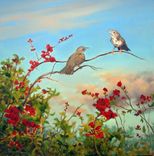 Bird Paintings 3 small