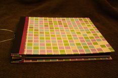 Refillable Custom Baby Scrapbook 2 small