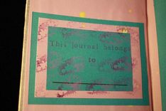 Silver And Teal Journal 2 small