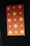 Maroon, Blue And Gold Flower Journal 4 small
