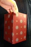 Maroon, Blue And Gold Flower Journal 5 small