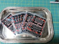Custom Vip Laminated Birthday Party Invitations 4 small