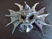 Hand-Made Leather Dragon Mask 4 small