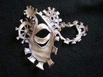 Hand Made Leather Mask Steampunk 4 small