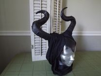 Horned Female Mask (Maleficent Like) 5 small