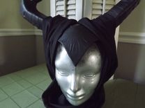 Horned Female Mask (Maleficent Like) 4 small