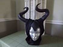 Horned Female Mask (Maleficent Like) 3 small
