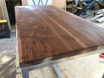 Walnut And Steel Coffee Table 2 small