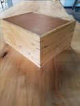 Maple And Mahogany Jewelry Box 4 small