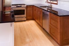 Cherry Kitchen Cabinets 2 small