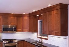 Cherry Kitchen Cabinets 3 small