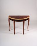 Mahogany Demilune Table 1 small