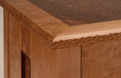 Low Cabinet Of Figured Cherry, Camphor Burl And Wenge 4 small